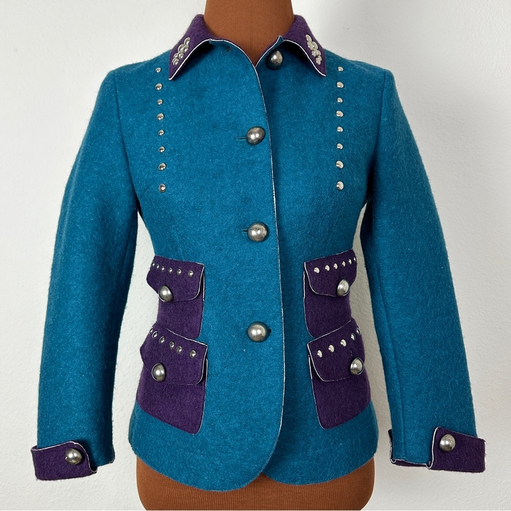 De’ HART Wool Blazer Made in Italy